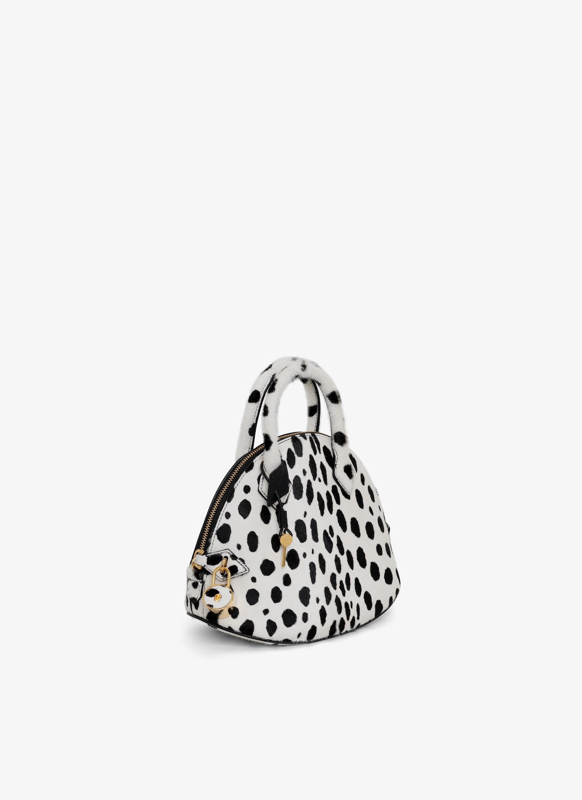 DOME 25 BAG IN CALFSKIN ALAÏA WHITE/BLACK DOME 25 BAG IN CALFSKIN